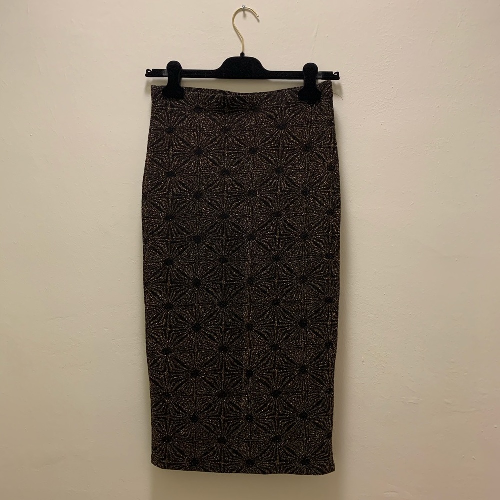 Tildon (Nordstrom BP) Sparkly Midi Skirt Sz M
